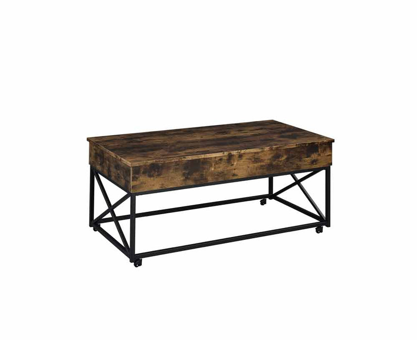 Myco Furniture - Gwen Lift Top Coffee Table in Brown - GW138-CL