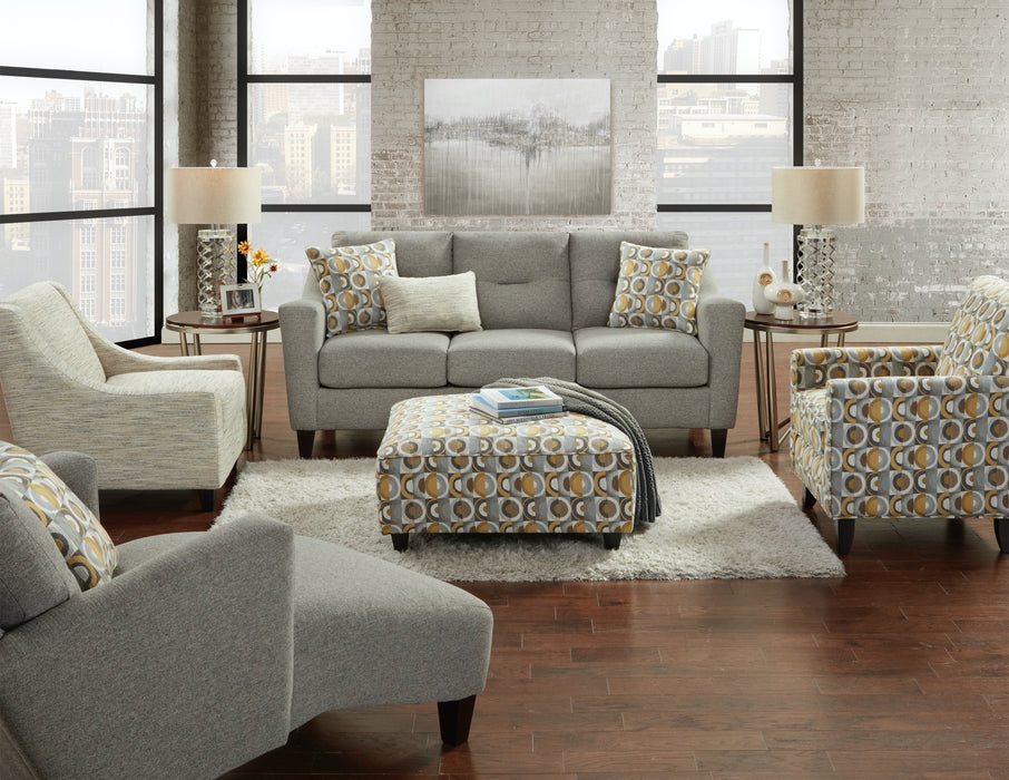 Southern Home Furnishings - Dillist Mica Accent Chair in Multi - 552 Bryant Sahara