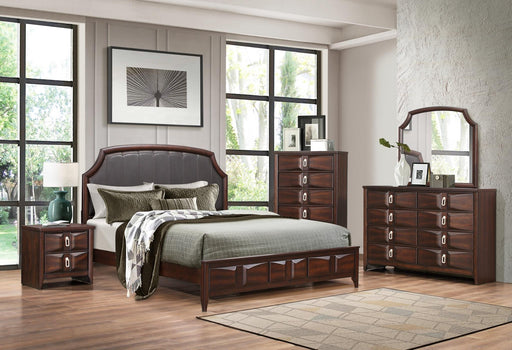Myco Furniture - Harrison 3 Piece King Bedroom Set in Espresso - HA375-K-3SET - GreatFurnitureDeal