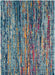 Surya Rugs - Harput Blue, Orange Area Rug - HAP1016 - 2'7" x 7'3" - GreatFurnitureDeal