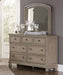 Homelegance - Bethel Dresser with Mirror - 2259GY-5-6