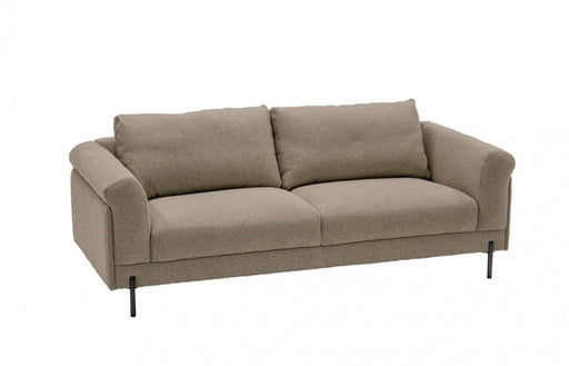 VIG Furniture - Divani Casa Hello Modern Beige Fabric Sofa - VGCF586-BEIGE-S - GreatFurnitureDeal