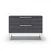 VIG Furniture - Modrest Heloise Contemporary Grey Elm Nightstand - VGBBMB1502-GRY-NS - GreatFurnitureDeal