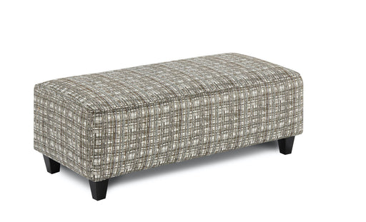 Southern Home Furnishings - 49" Cocktail Ottoman in Potlach Marine Multicolor Fabric - 100 Potlach Marine - GreatFurnitureDeal