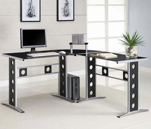 Coaster Furniture - Home Office L-Shape Desk - 800228 - GreatFurnitureDeal