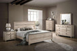 Myco Furniture - Hudson 6 Piece King Bedroom Set in Antique Walnut - HU845-K-6SET - GreatFurnitureDeal