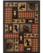 Oriental Weavers - Hudson Brown/ Red Area Rug - 1067A - GreatFurnitureDeal