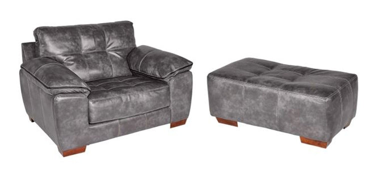 Jackson Furniture - Hudson 2 Piece Chair 1/2 Set in Steel - 4396-01-10-STEEL