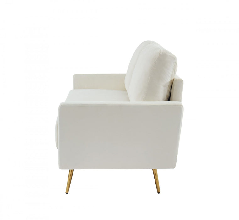 VIG Furniture - Divani Casa Huffine - Modern Beige Fabric Sofa - VGHCJYM2030-BGE