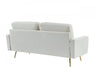 VIG Furniture - Divani Casa Huffine - Modern Beige Fabric Sofa - VGHCJYM2030-BGE - GreatFurnitureDeal