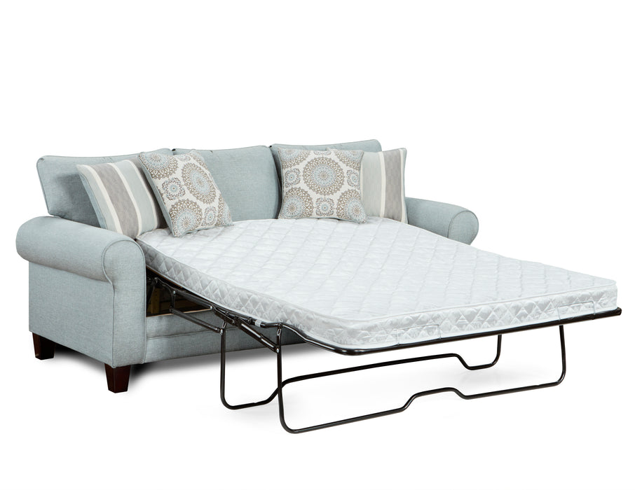 Southern Home Furnishings - 1144 Grande Mist Sleeper Sofa in Grey - 1144 Grande Mist Sleeper - GreatFurnitureDeal