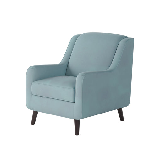 Southern Home Furnishings - Bella Skylight Accent Chair in Blue - 240-C Bella Skylight - GreatFurnitureDeal