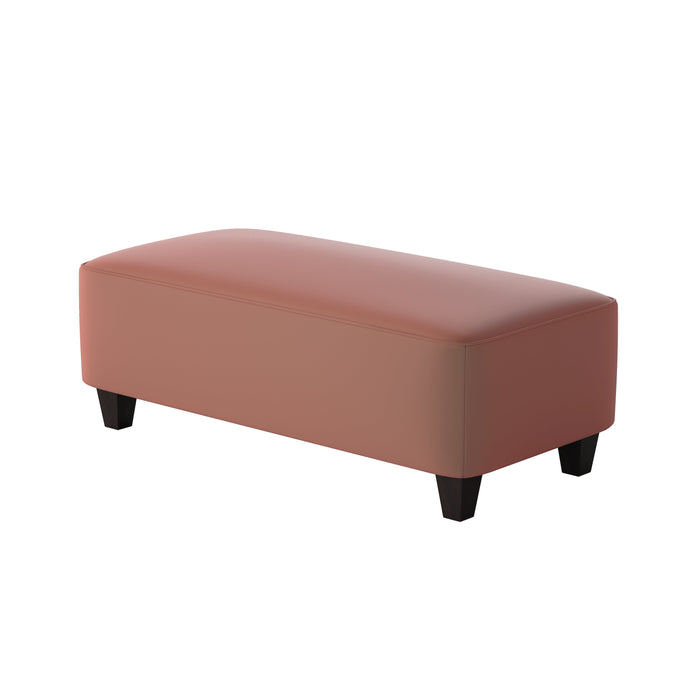 Southern Home Furnishings - Geordia Clay 49"Cocktail Ottoman - 100-C Geordia Clay