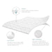 Malouf - Five Sided IceTech California King Mattress Protector - SLICCK5P - GreatFurnitureDeal