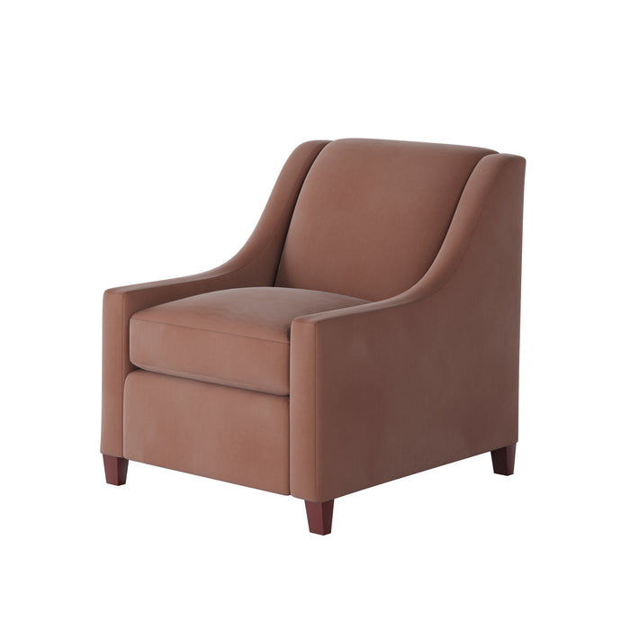 Southern Home Furnishings - Bella Rosewood Accent Chair - 552-C Bella Rosewood