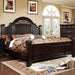 Furniture of America - Syracuse 3 Piece Queen Bedroom Set in Dark Walnut - CM7129-Q-3SET