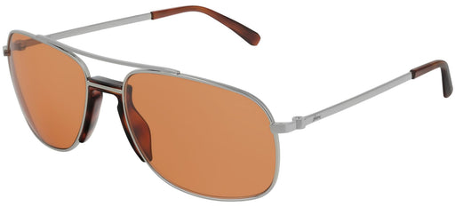 Brioni Sunglasses BR0056S Silver-orange (003 AH) 61-18-145 - Authentic - GreatFurnitureDeal