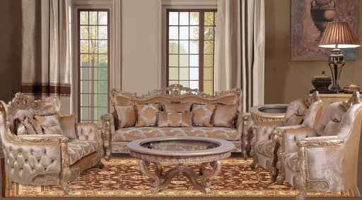European Furniture - Imperial Palace 3 Piece Luxury Living Room Set in Dark Champagne - 32006-S2C - GreatFurnitureDeal