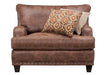 Franklin Furniture - Indira Faux Leather 3 Piece Sofa, Chair & Ottoman Set - 84840-84888-84818 - GreatFurnitureDeal
