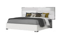 J&M Furniture - Infinity Eastern King  Bed in White Glossy - 17441EK - GreatFurnitureDeal