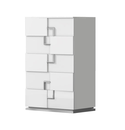 J&M Furniture - Infinity Chest in White Glossy - 17441C - GreatFurnitureDeal