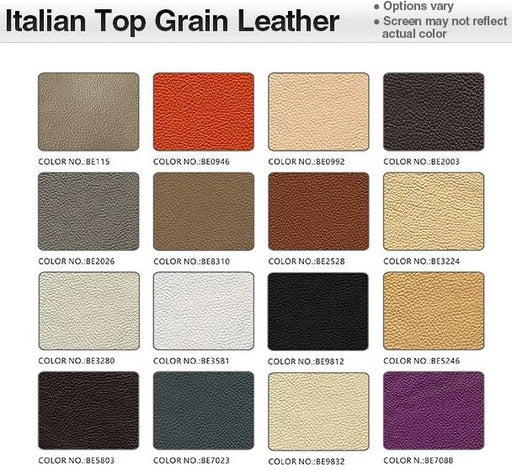 VIG Furniture Italian Top Grain Leather Swatch Request