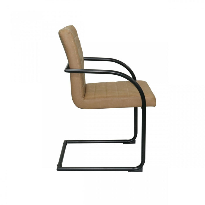 VIG Furniture - Modrest Ivey Modern Tan Dining Chair (Set of 2) - VGSWSFC118-TAN-A-DC