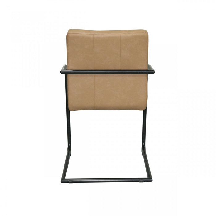 VIG Furniture - Modrest Ivey Modern Tan Dining Chair (Set of 2) - VGSWSFC118-TAN-A-DC