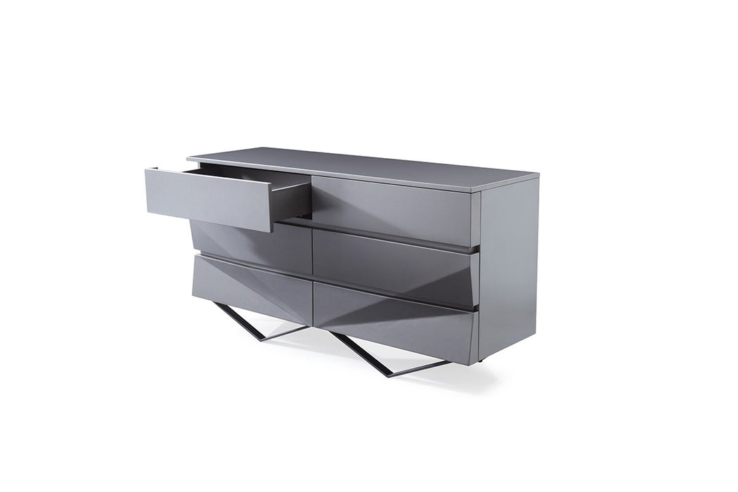 VIG Furniture - Modrest Duke Modern Grey Dresser - VGVCJ1811-D-GRY - GreatFurnitureDeal