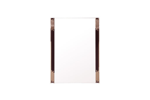 VIG Furniture - Modrest Token Modern Black & Gold Mirror - VGVCJ815-M - GreatFurnitureDeal