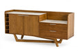 VIG Furniture - Modrest James - Contemporary Walnut & White Buffet - VGCSSB-19078-WAL-BUF - GreatFurnitureDeal