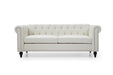 Myco Furniture - Jenson Sofa, White PU - JE3022-S - GreatFurnitureDeal