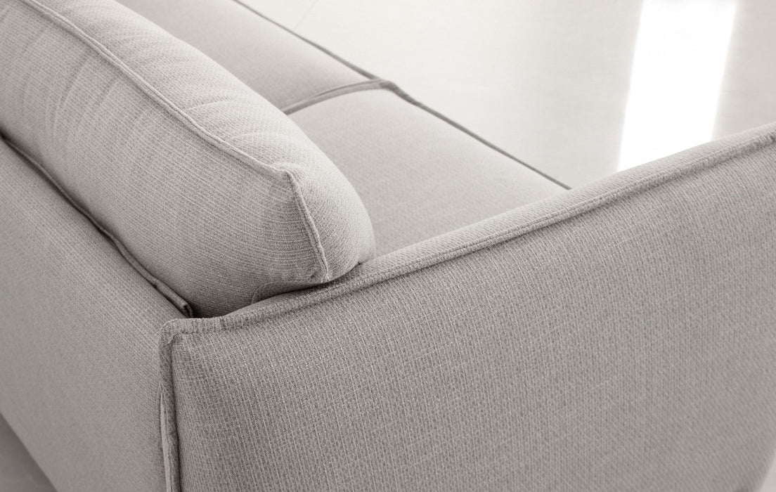 VIG Furniture - Divani Casa Jihae Modern Grey Fabric Sofa - VGKNK8548-GRY2-S
