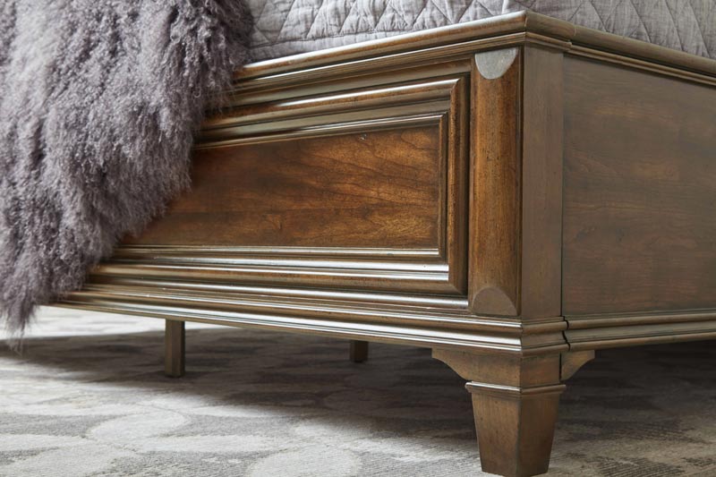 ART Furniture - Newel King Panel Bed in Vintage Cherry - 294126-1406