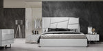 VIG Furniture - Modrest Chrysler Modern White Bonded Leather Bed - VGVCBD8978-WHT - GreatFurnitureDeal