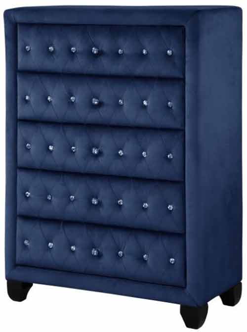 Myco Furniture - Josie Chest in Blue - JS400-CH - GreatFurnitureDeal
