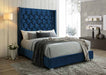 Myco Furniture - Juliana Queen Bed in Navy Blue - JU8007-Q-NV - GreatFurnitureDeal