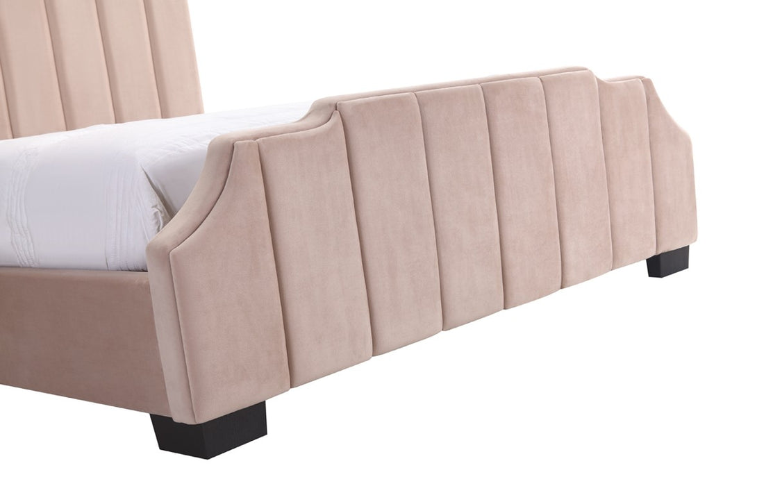 VIG Furniture - Modrest Melrose Modern Beige Fabric Bed - VGJY-600-BGE