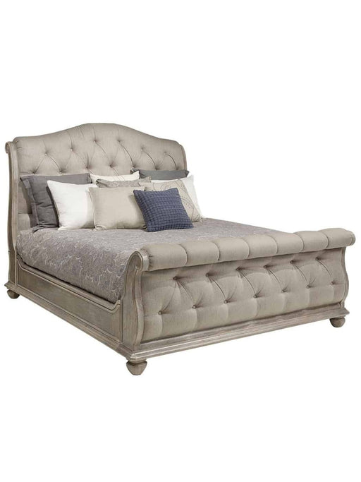 ART Furniture - Summer Creek Shoals Eastern King Upholstered Tufted Sleigh Bed - 251126-1303 - GreatFurnitureDeal