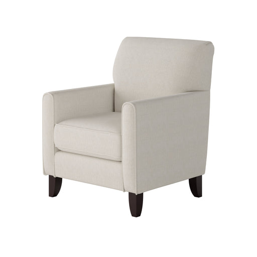 Southern Home Furnishings - Truth or Dare Salt Accent Chair in Off-White - 702-C Truth or Dare Salt - GreatFurnitureDeal