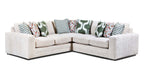 Southern Home Furnishings - Glam Squad Sectional in Sand - 7003 21L, 15, 21R Glam Squad - GreatFurnitureDeal