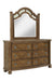 Myco Furniture - Karla 5 Piece King Storage Bedroom Set in Walnut - KA405-K-5SET - GreatFurnitureDeal