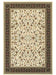 Oriental Weavers - Kashan Ivory/ Black Area Rug - 108X1 - GreatFurnitureDeal