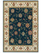 Oriental Weavers - Kashan Navy/ Ivory Area Rug - 2336B - GreatFurnitureDeal