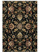 Oriental Weavers - Kashan Black/ Multi Area Rug - 9946K - GreatFurnitureDeal