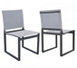 VIG Furniture - Renava Kayak - Modern Outdoor Dark Charcoal Dining Chair (Set of 2) - VGGERH-AGEAN-CH-GRY-2 - GreatFurnitureDeal