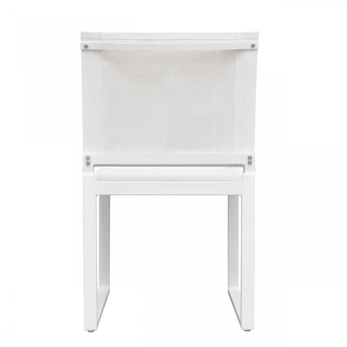 VIG Furniture - Renava Kayak - Modern Outdoor White Dining Chair (Set of 2) - VGGERH-AGEAN-CH-WHT-1