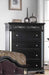 Myco Furniture - Kelly Chest in Black - KE160-CH - GreatFurnitureDeal