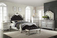 Myco Furniture - Kealynn 6 Piece Queen Bedroom Set in Silver - KE170-Q-6SET - GreatFurnitureDeal