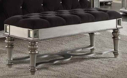 Myco Furniture - Kealynn Bench in Silver - KE170-B - GreatFurnitureDeal